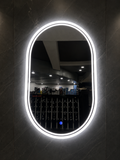 Capsule Shape LED mirror